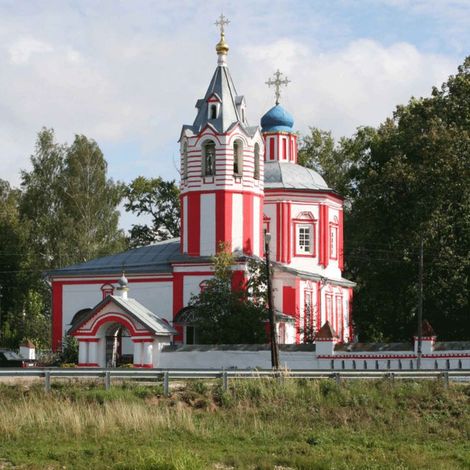 Церковь в селе Эдемское Камешковского района — место последнего служения отца Сергия